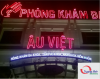 Biển led chữ nổi tòa nhà cao tầng