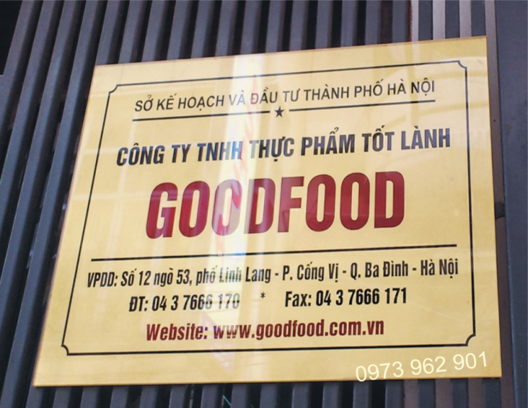 Biển Mica Sơn Nhũ Đồng
